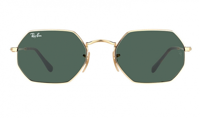 Очки Ray Ban Octagonal Flat Lenses RB 3556N 001 Очки Ray Ban Octagonal Flat Lenses RB 3556N 001