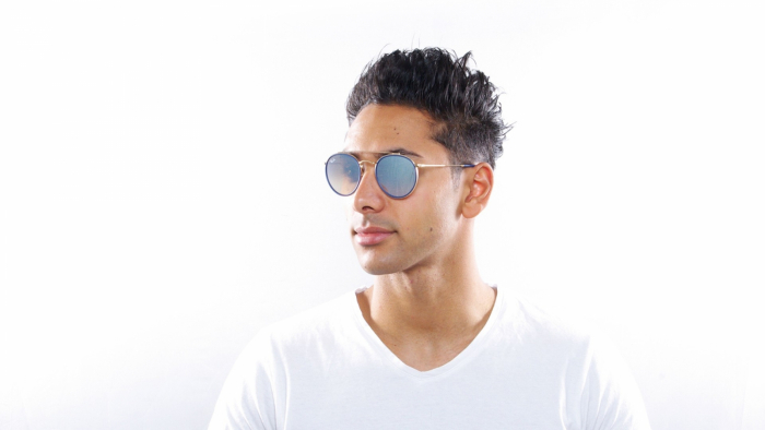 Очки Ray Ban Round Double Bridge RB 3647N 001/9U